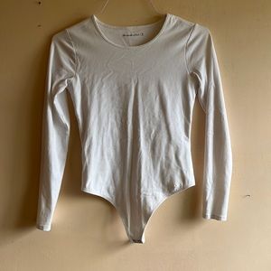 Xs Abercrombie long sleeve cotton bodysuit